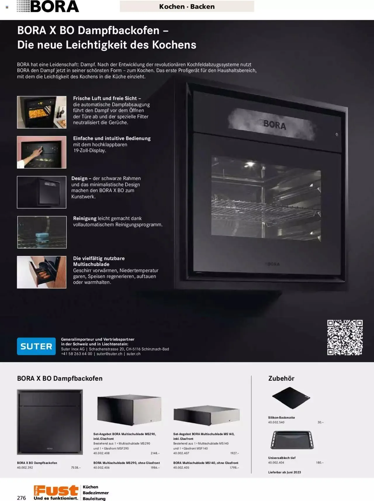 Fust - Küchenmagazin - Riesenauswahl von 22. Februar bis 31. Dezember 2023 - Prospekt seite 276