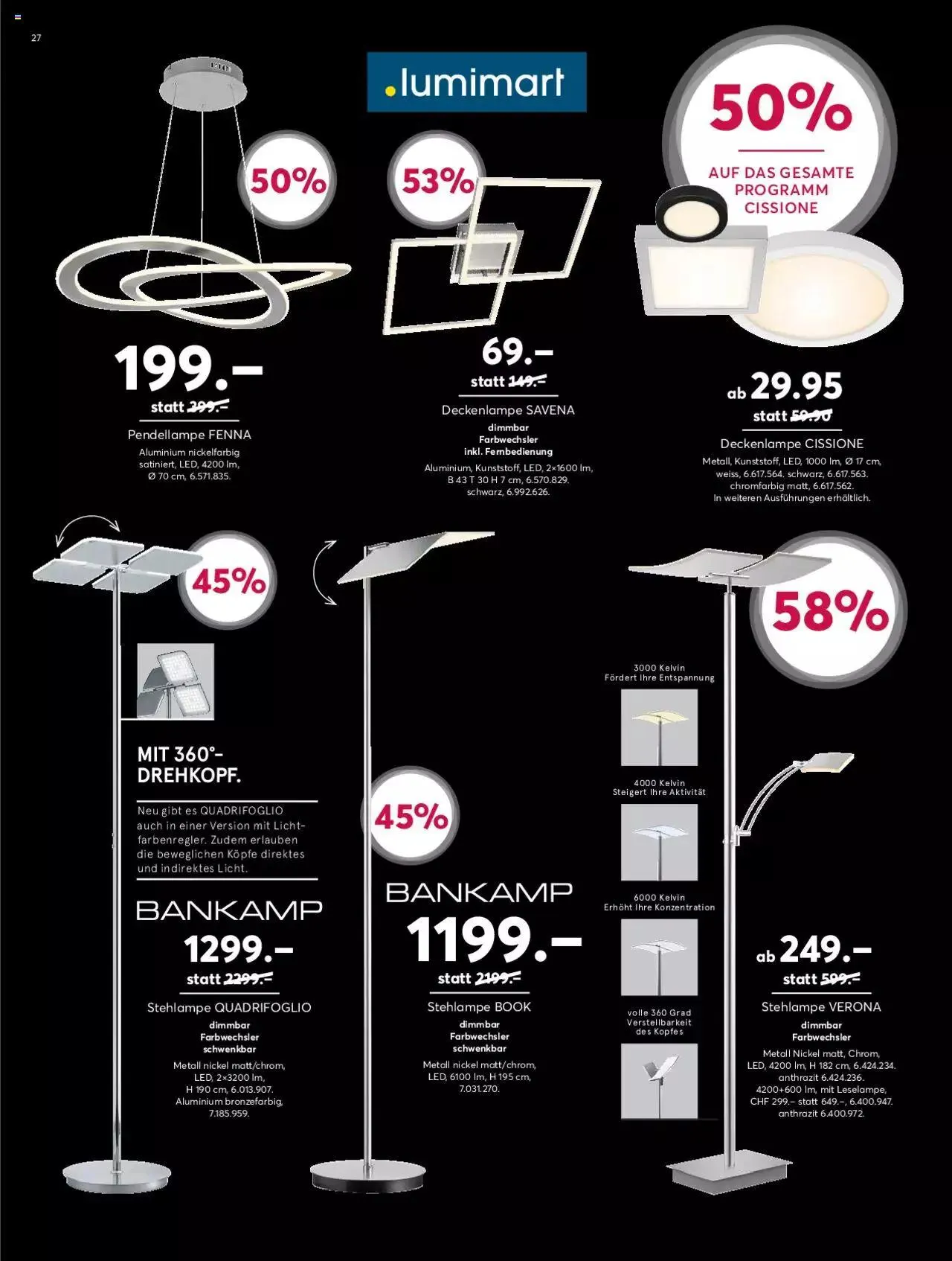 Lumimart Black Friday von 20. November bis 31. Dezember 2023 - Prospekt seite  5