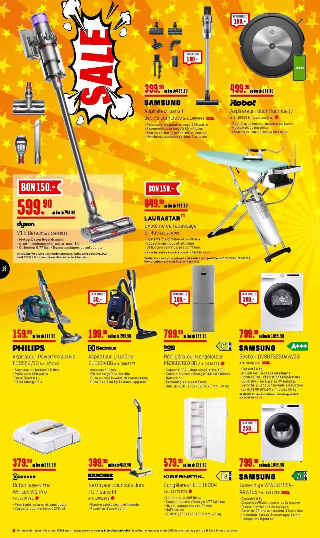 Interdiscount Aktionen FR von 26. Juni bis 31. Dezember 2023 - Prospekt seite 16