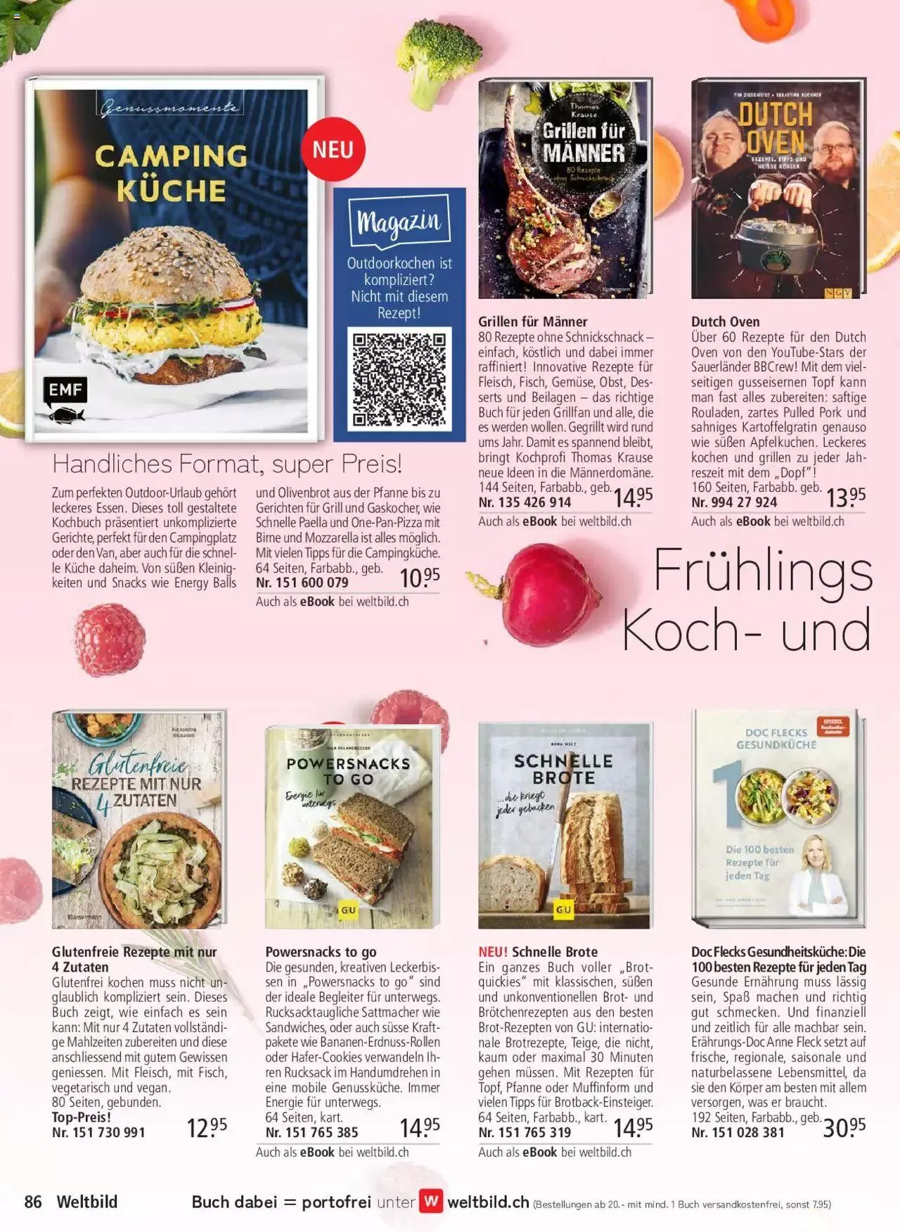 Weltbild Aktionen von 19. April bis 31. Dezember 2024 - Prospekt seite 86