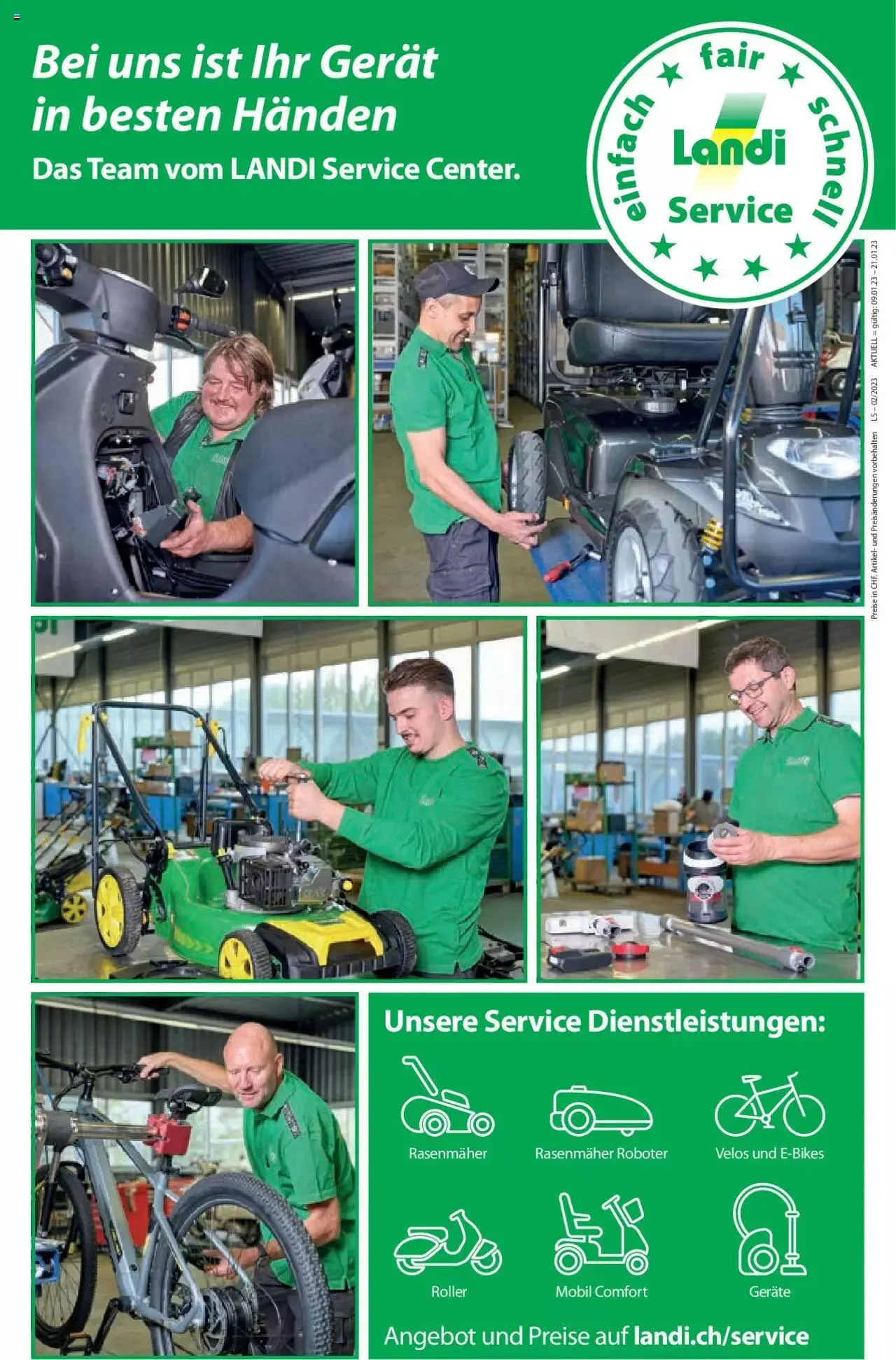 Landi - Aktueller Prospekt von 2. Januar bis 31. Dezember 2023 - Prospekt seite 12