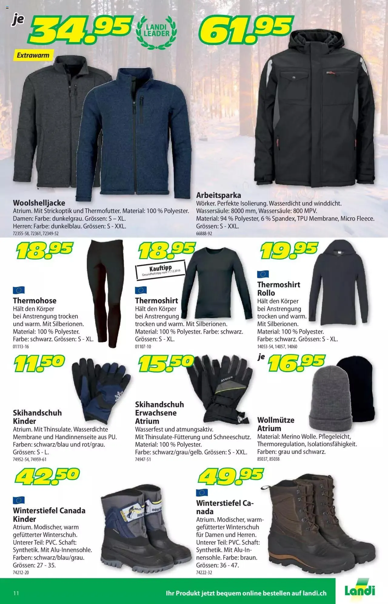 Landi - Aktueller Prospekt von 26. Dezember bis 31. Dezember 2023 - Prospekt seite 11