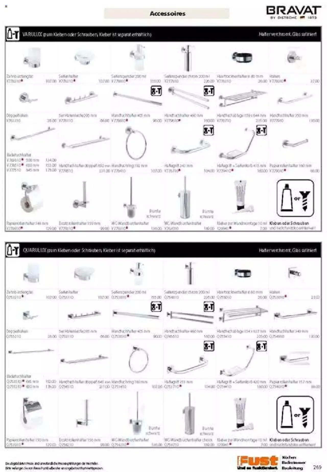 Fust Badezimmermagazin von 17. April bis 31. Dezember 2023 - Prospekt seite  269