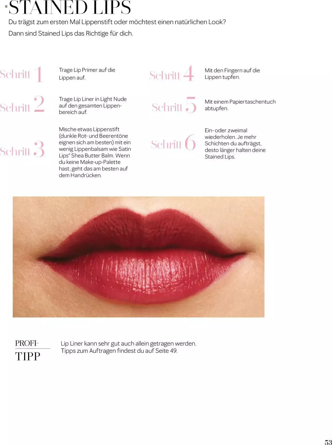 Mary Kay - Make-up Trainer von 16. September bis 31. Dezember 2023 - Prospekt seite  53