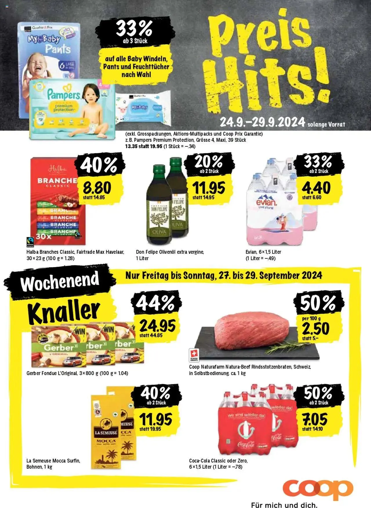 Coop Aktionen von 24. September bis 29. September 2024 - Prospekt seite  20