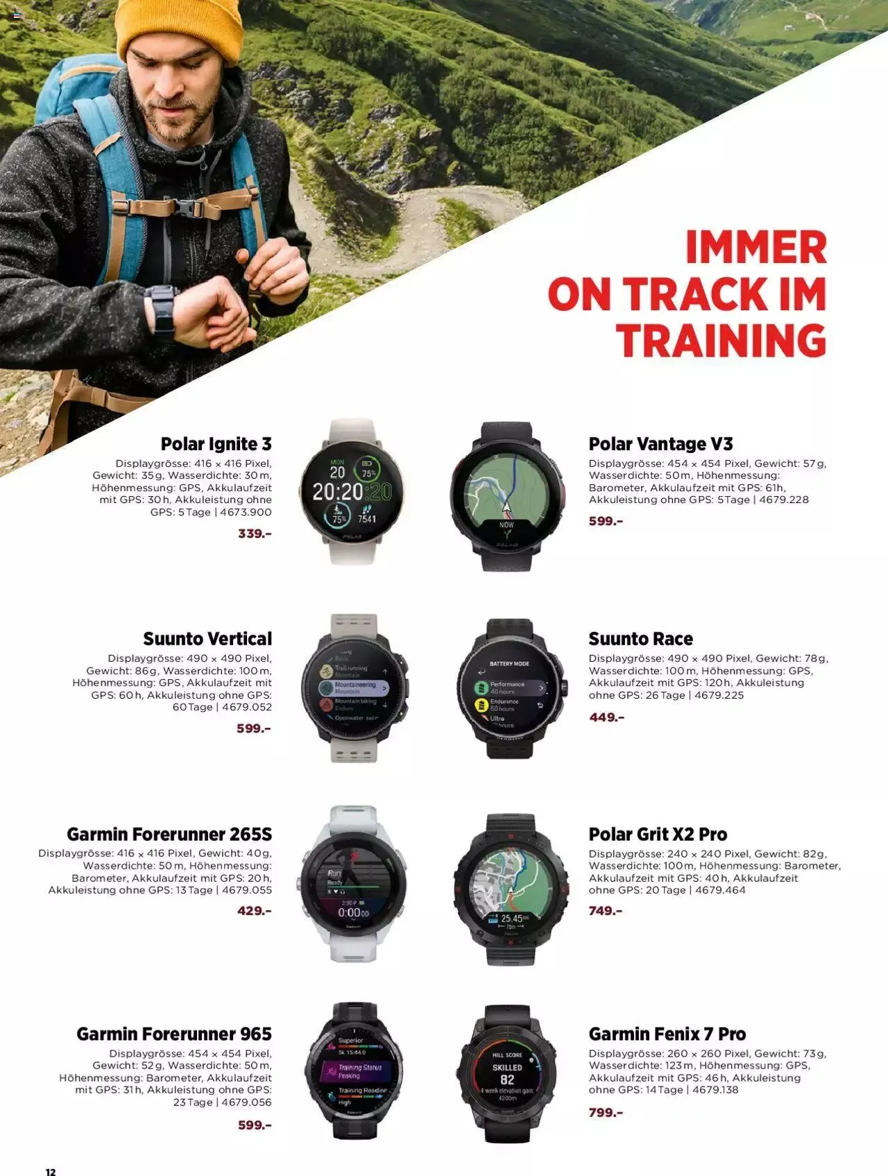 SportXX Aktionen von 7. Mai bis 31. Dezember 2024 - Prospekt seite  12