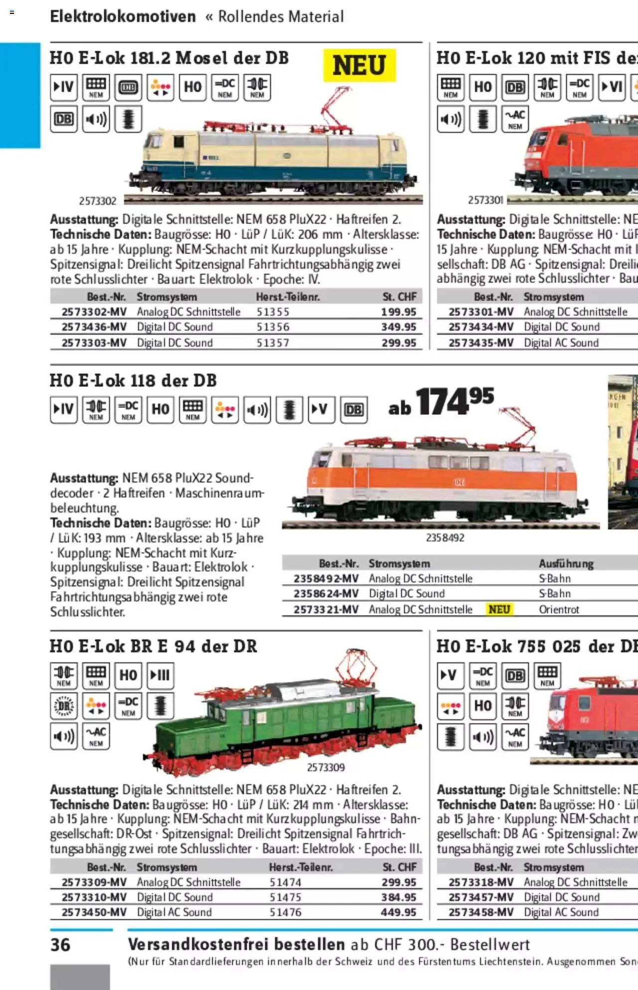 Conrad - Modellbahn Katalog 2022/23 von 5. September bis 31. Dezember 2023 - Prospekt seite  75