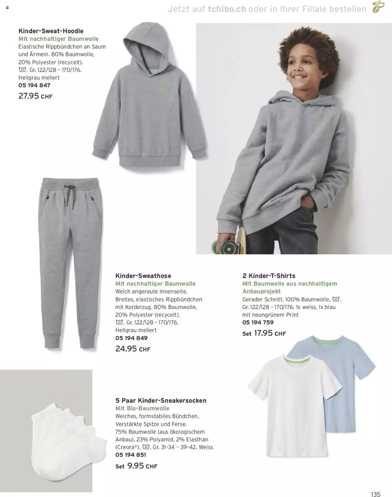 Tchibo Aktionen von 22. April bis 31. Dezember 2024 - Prospekt seite  135