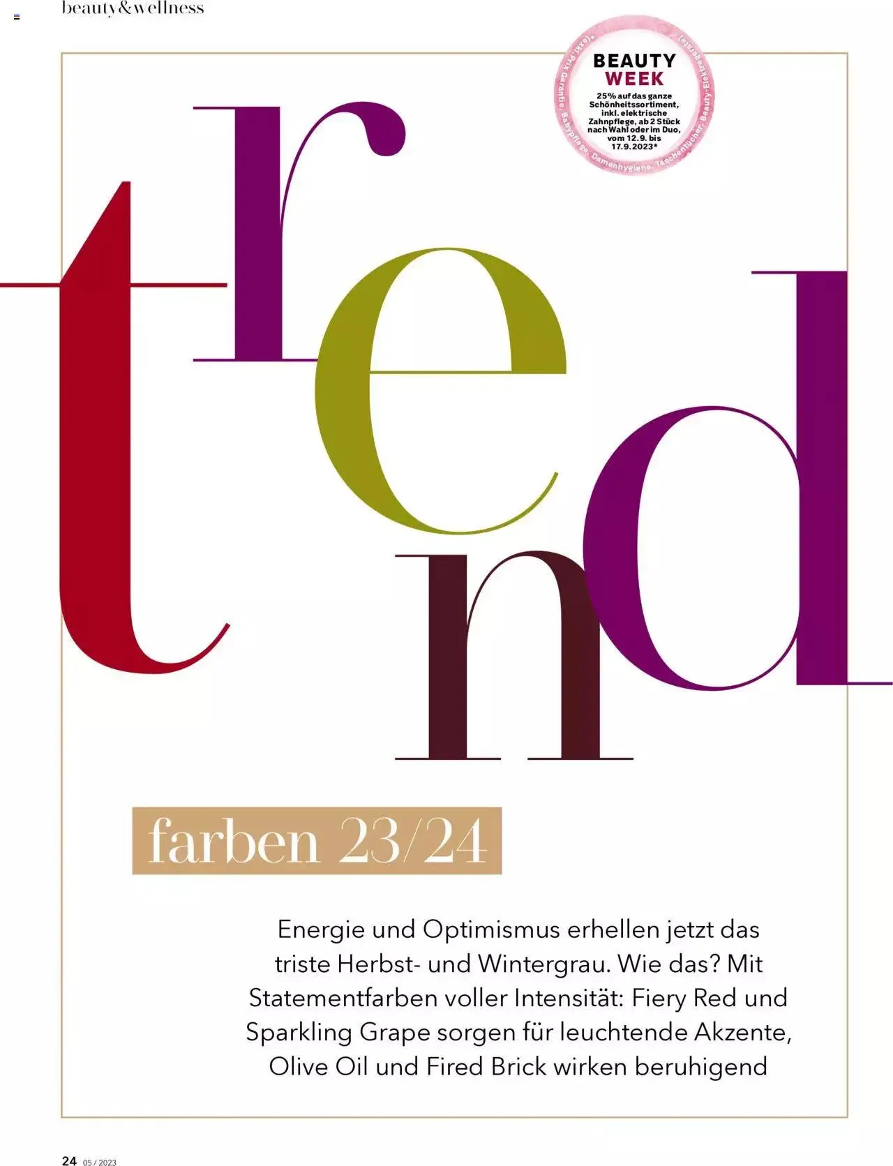 Coop City Aktionen von 12. September bis 31. Dezember 2023 - Prospekt seite 24