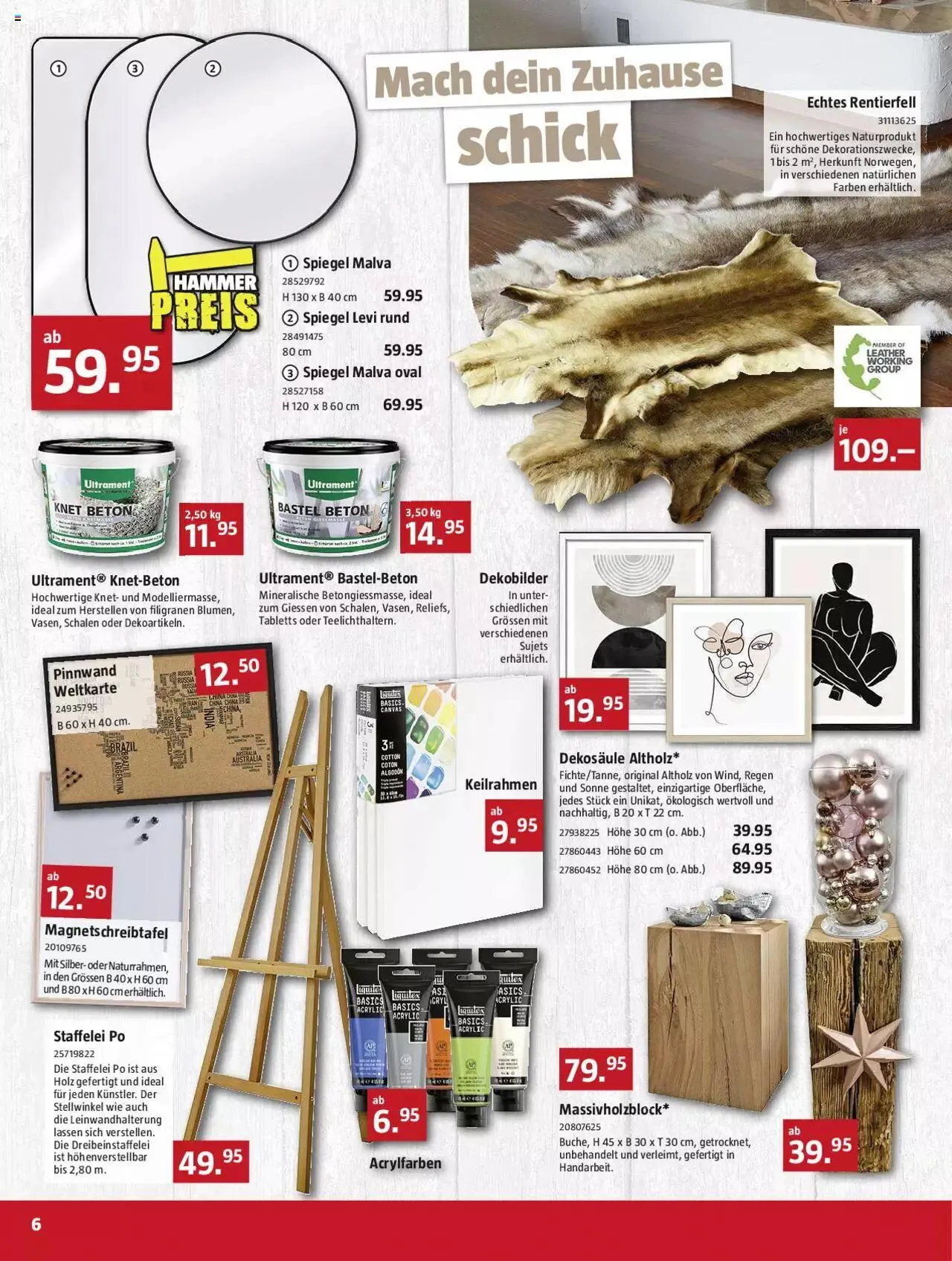 Bauhaus Aktionen von 27. November bis 31. Dezember 2023 - Prospekt seite  6