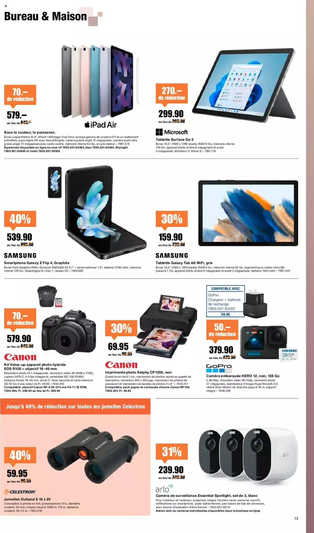 Melectronics - Prospectus von 19. September bis 9. Oktober 2023 - Prospekt seite 13