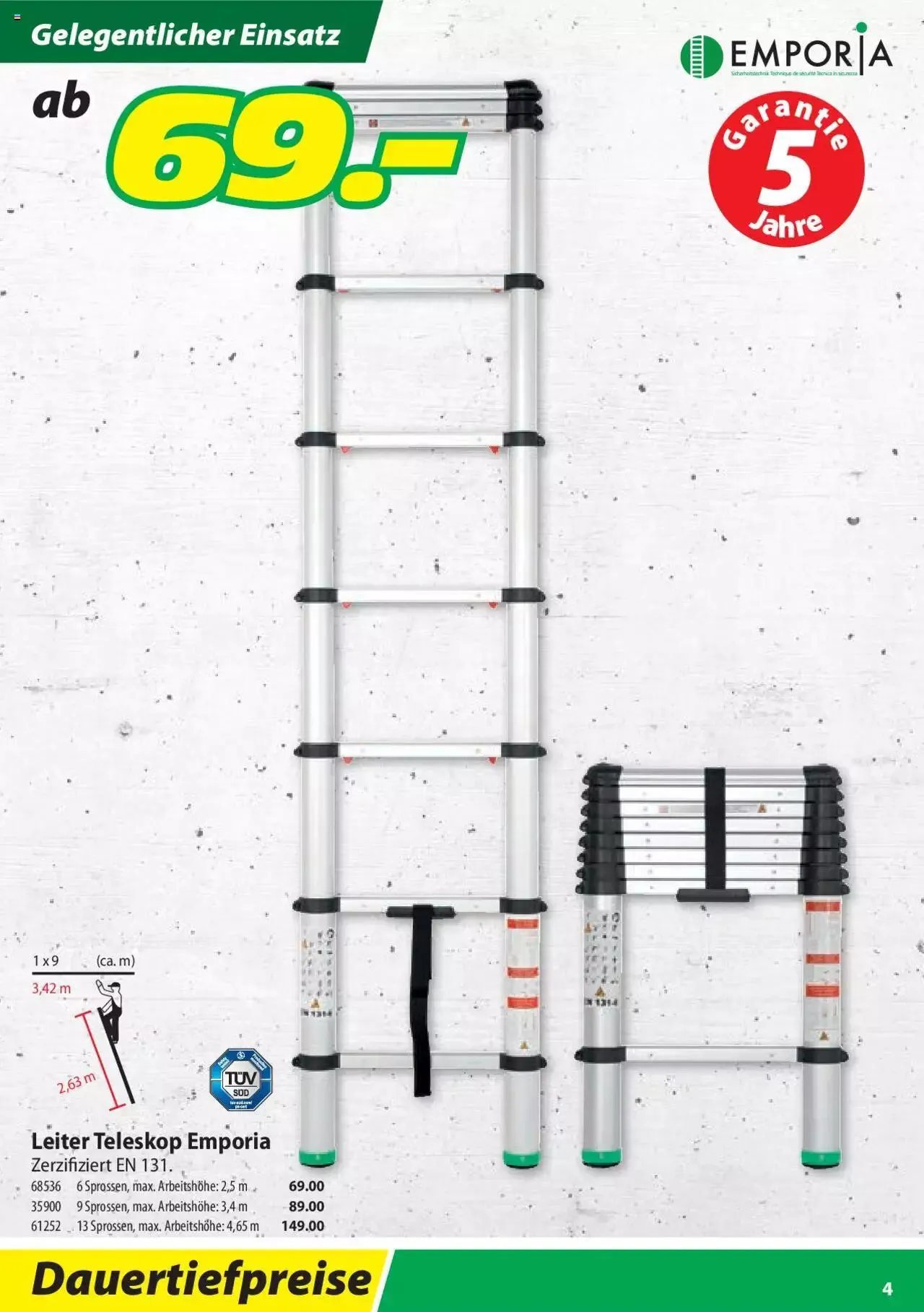 Landi - Leitern 2022 von 4. Februar bis 31. Dezember 2023 - Prospekt seite 4