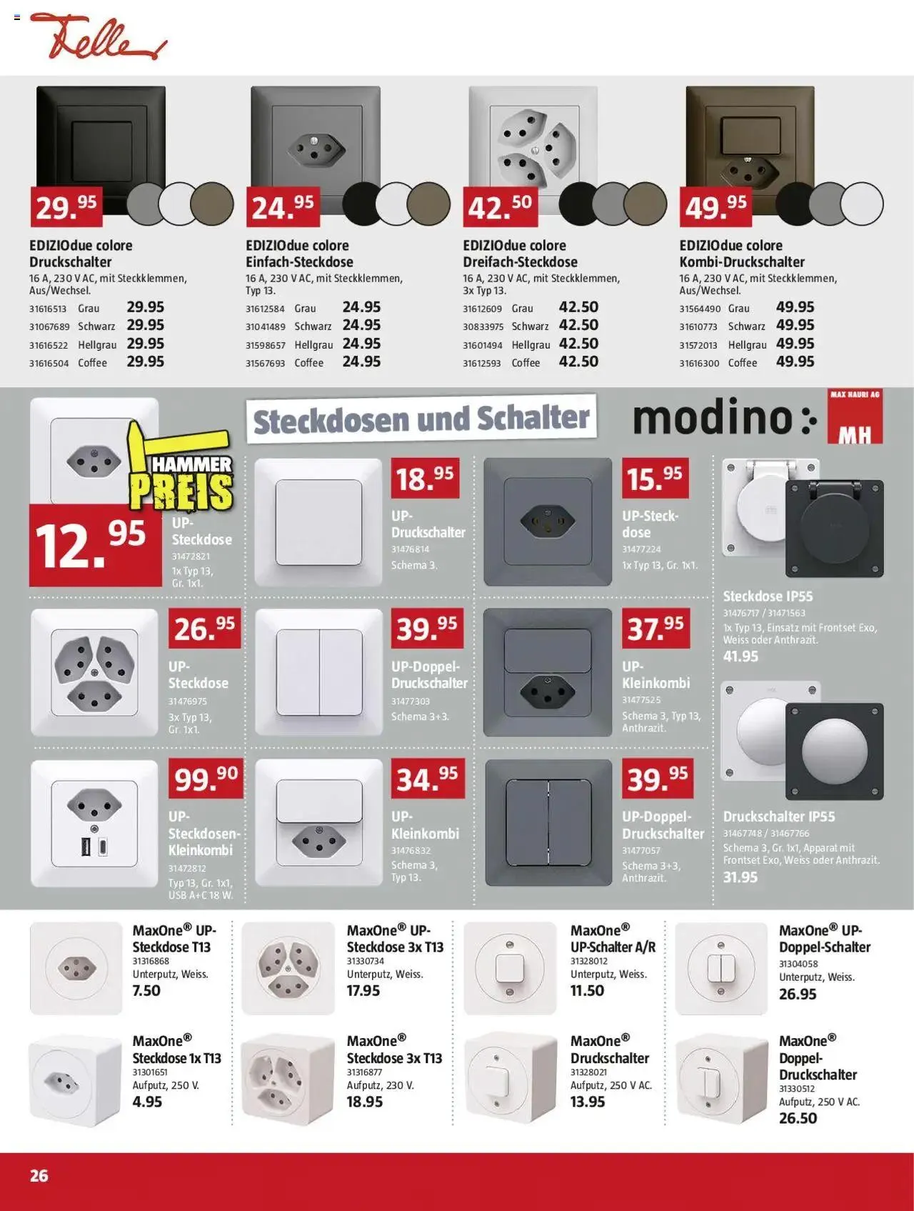 Bauhaus Aktionen von 26. August bis 29. September 2024 - Prospekt seite  26
