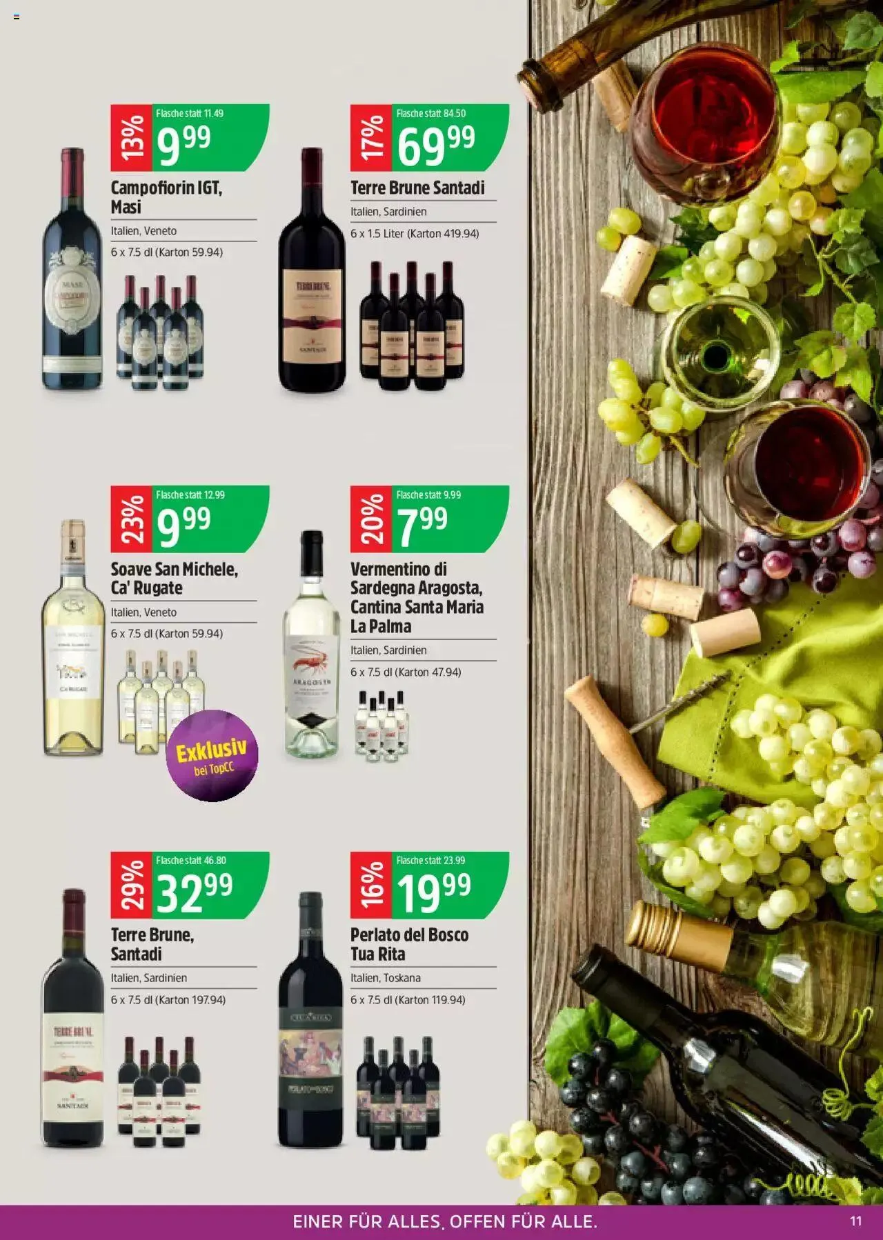 TopCC Aktionen Italienisch von 19. Februar bis 2. März 2024 - Prospekt seite  11