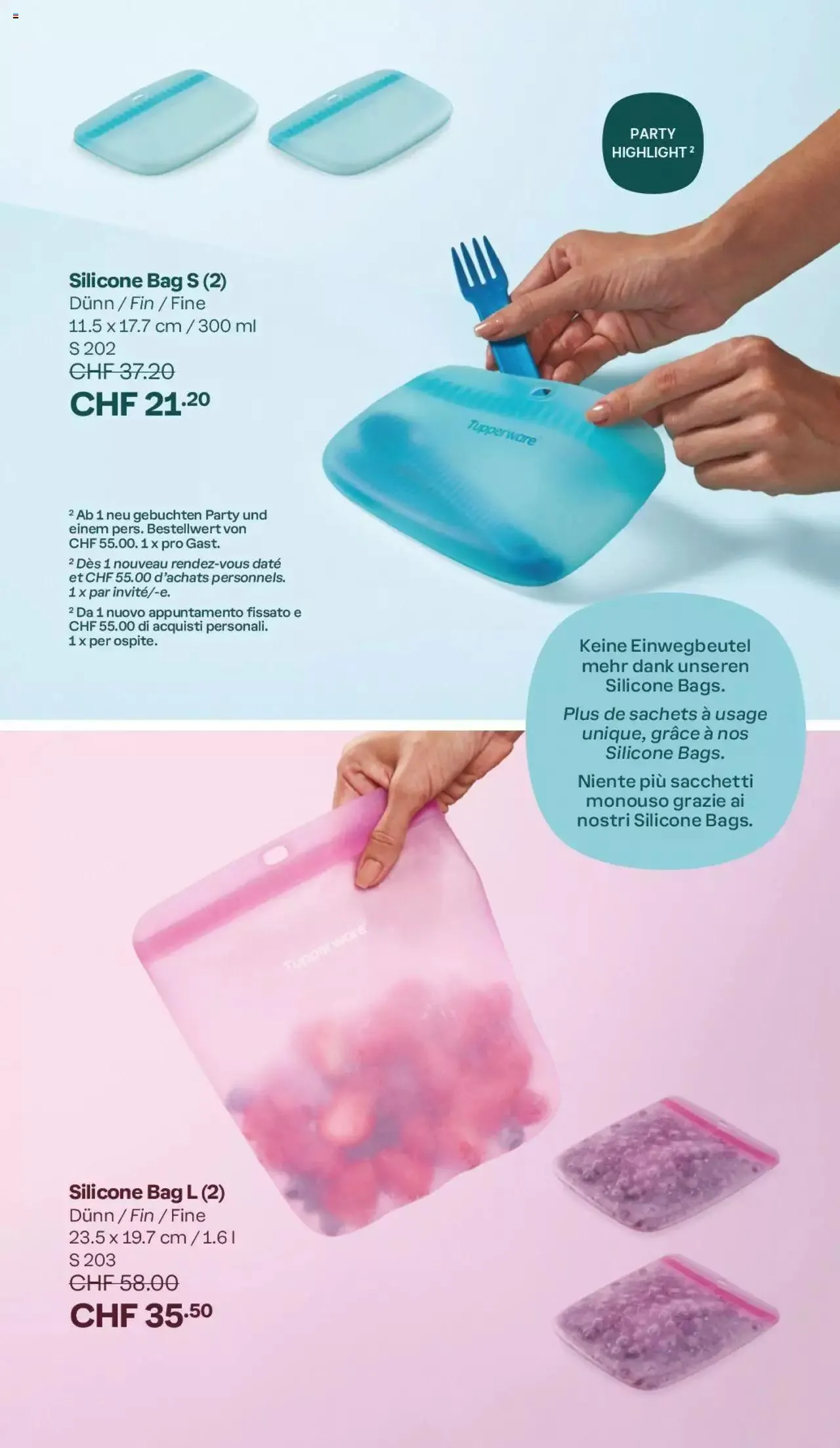 Tupperware Aktionen von 1. Juli bis 4. August 2024 - Prospekt seite  7