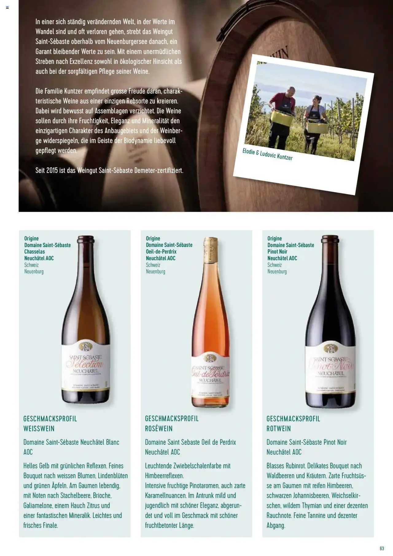 Prodega Aktionen Origine Sortimentsbroschüre von 1. Mai bis 31. Dezember 2024 - Prospekt seite  63