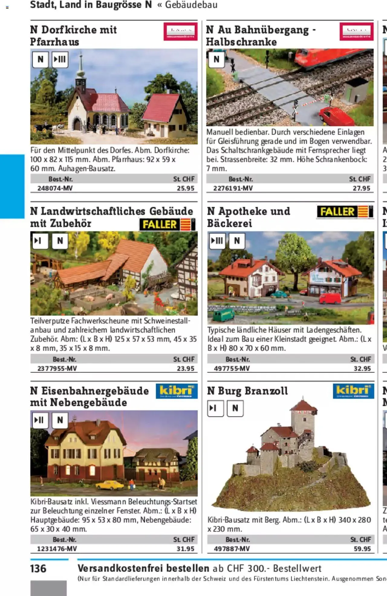 Conrad - Modellbahn Katalog 2022/23 von 5. September bis 31. Dezember 2023 - Prospekt seite  275