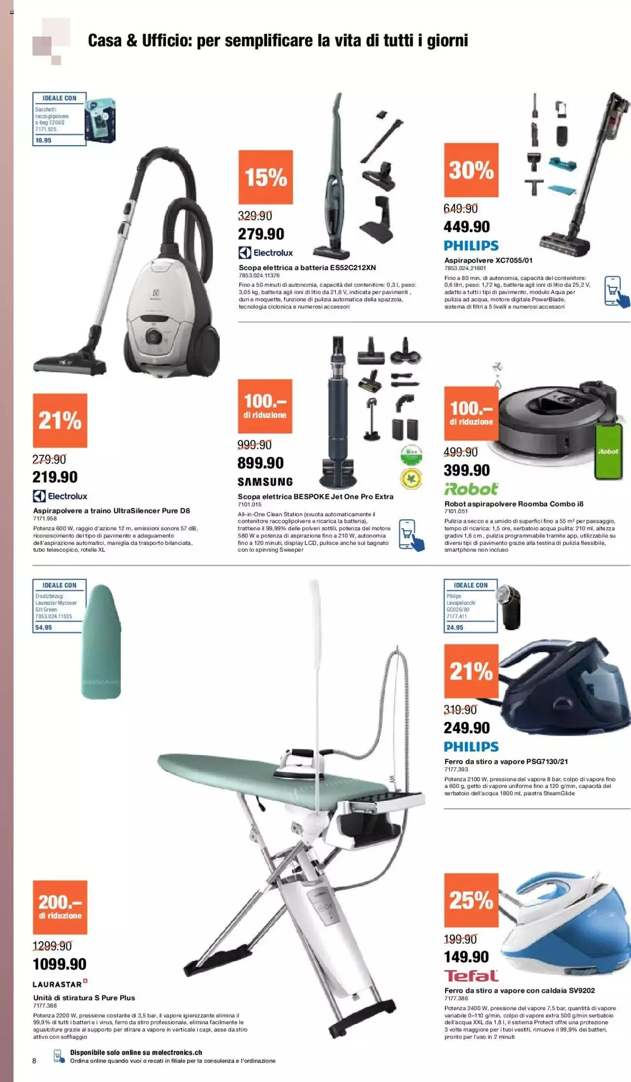 Melectronics Prospetto von 2. April bis 22. April 2024 - Prospekt seite 8