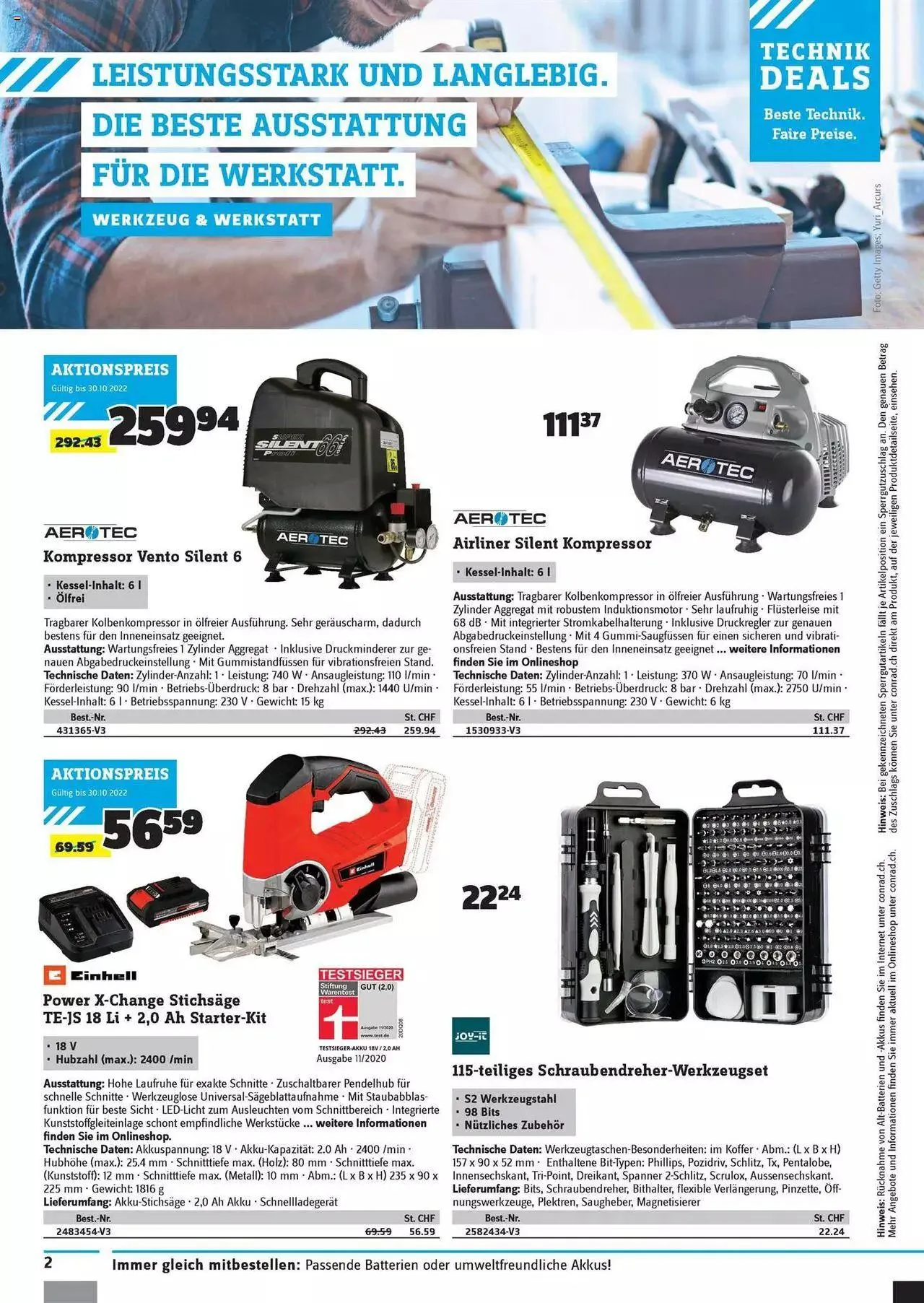 Conrad - Technik Deals von 30. August bis 31. Dezember 2023 - Prospekt seite 4