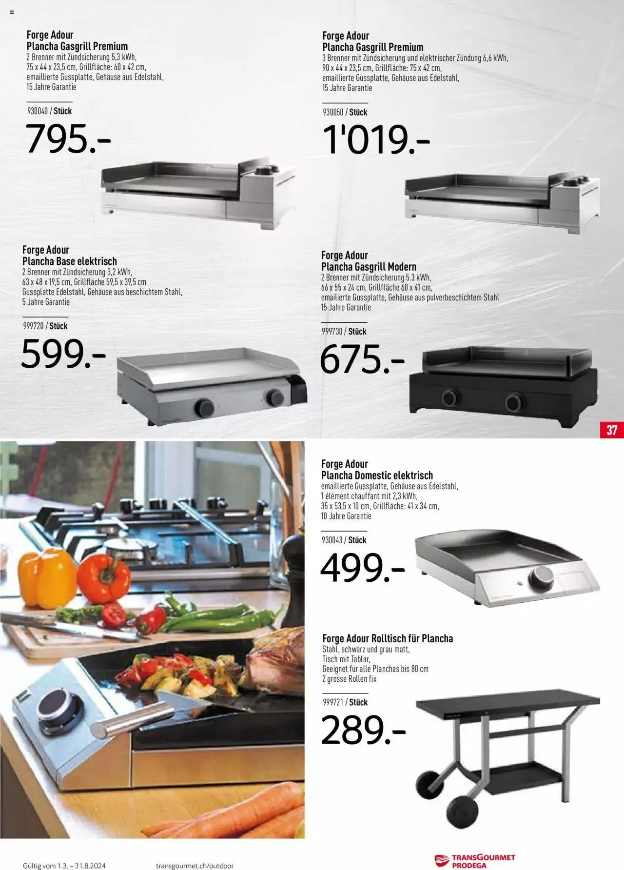 Prodega Outdoor Katalog 2024 von 26. Februar bis 26. Februar 2025 - Prospekt seite  37