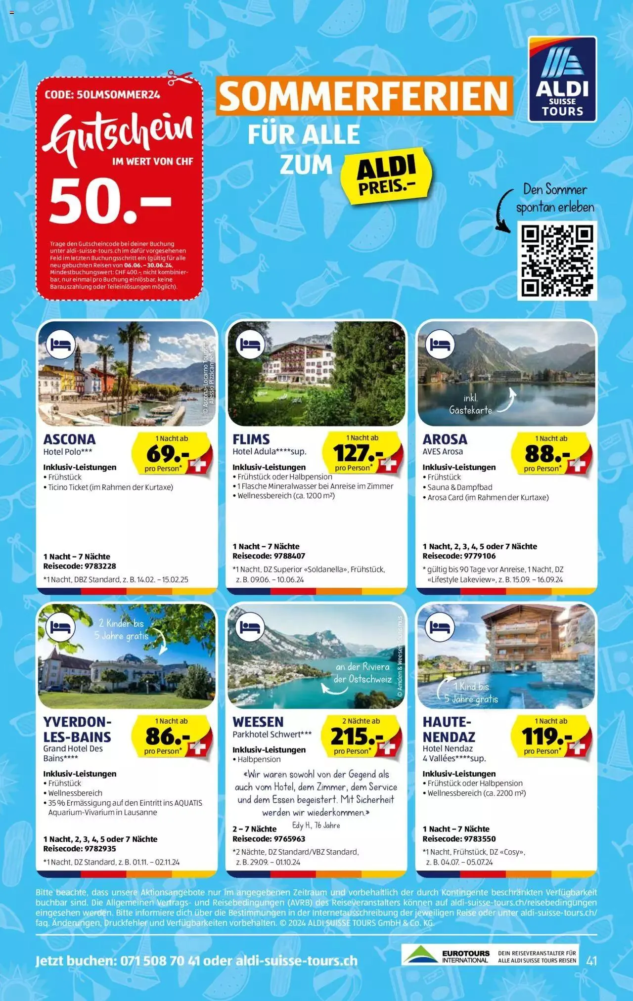 Aldi Aktionen von 13. Juni bis 19. Juni 2024 - Prospekt seite  41