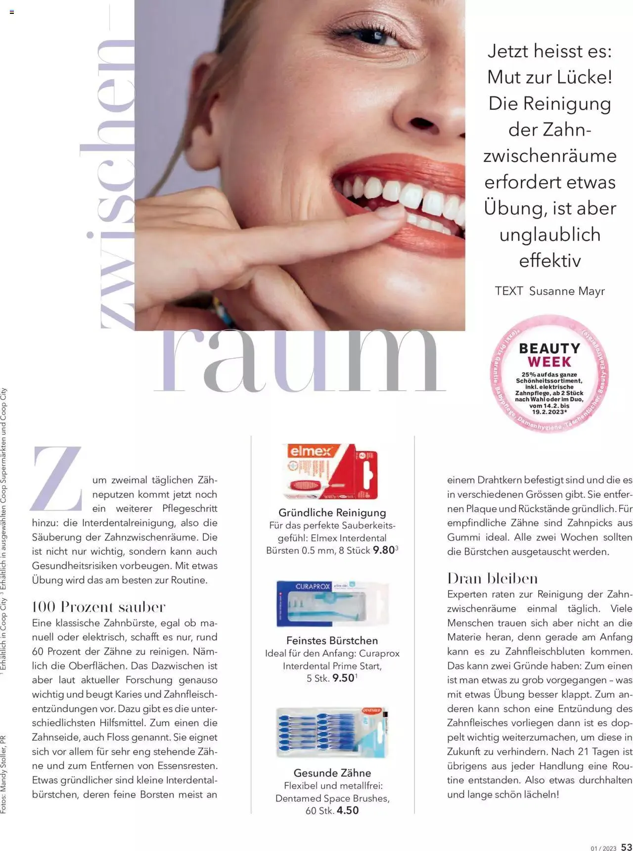 Coop -Beauty & Life von 16. Februar bis 31. Dezember 2023 - Prospekt seite 53