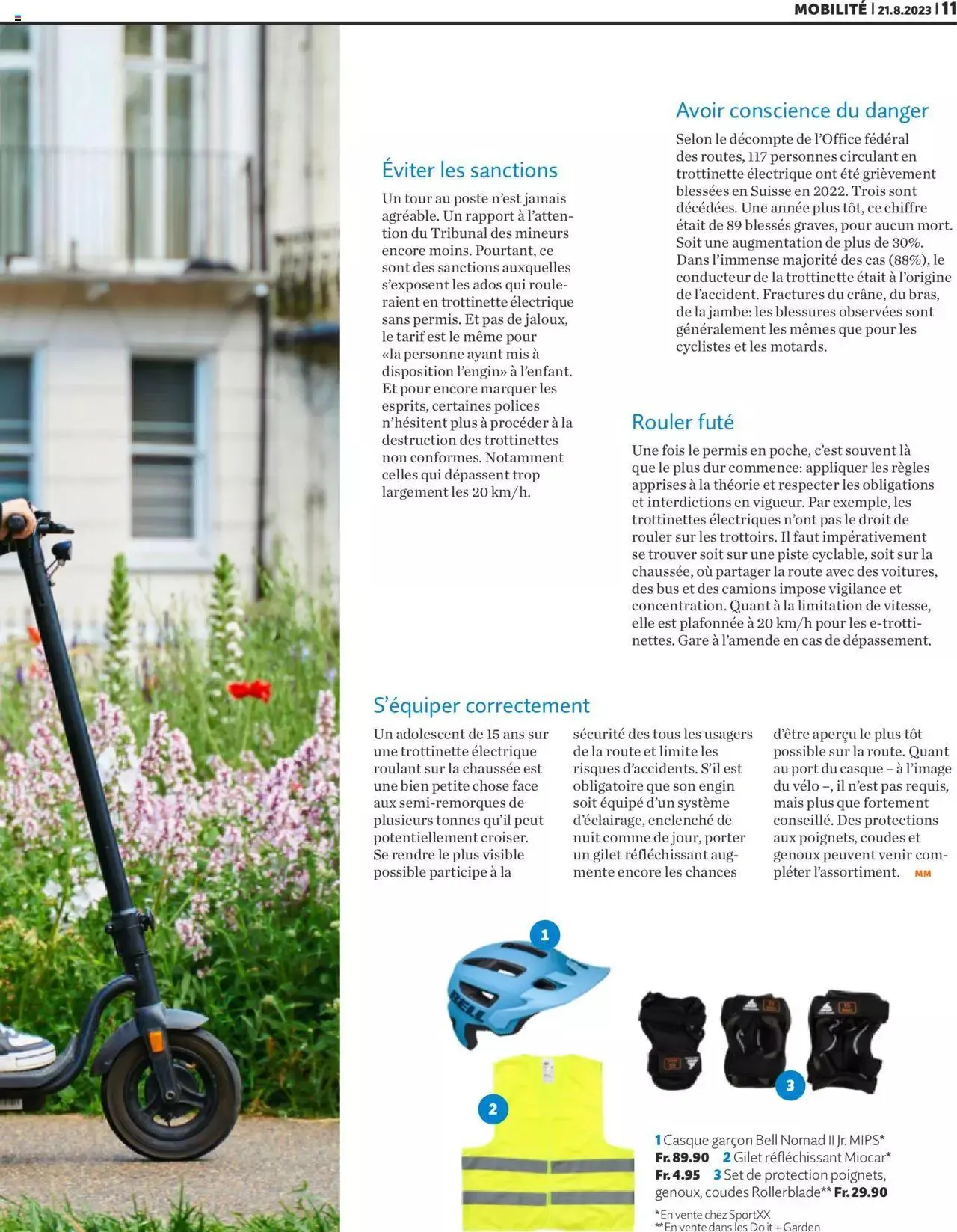 Migros - Magazin FR von 21. August bis 31. Dezember 2023 - Prospekt seite  11