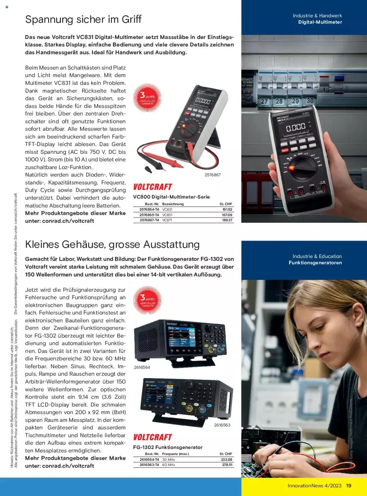 Conrad Aktionen von 16. Oktober bis 31. Dezember 2023 - Prospekt seite 19