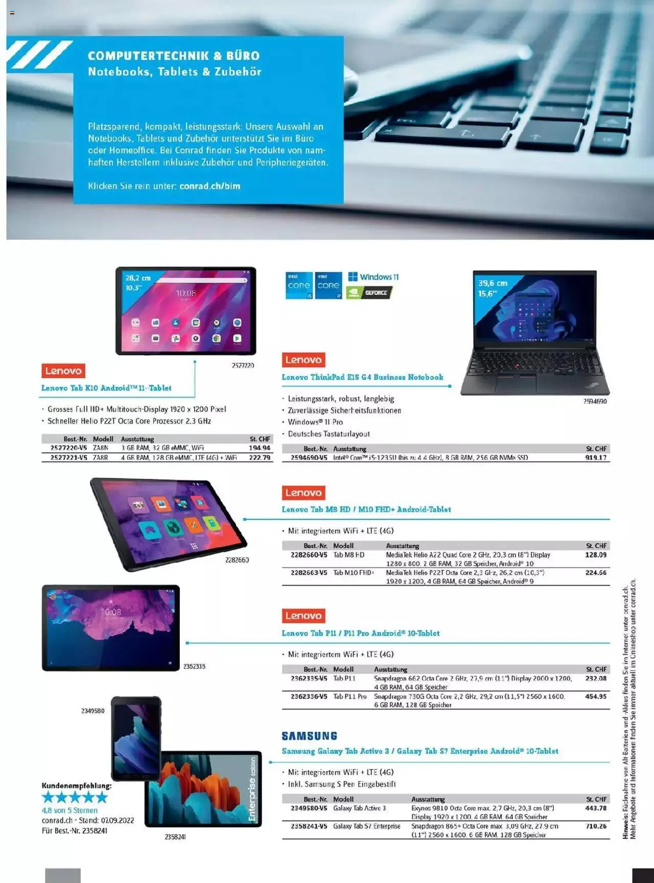 Conrad - Innovation News von 26. September bis 31. Dezember 2023 - Prospekt seite 34