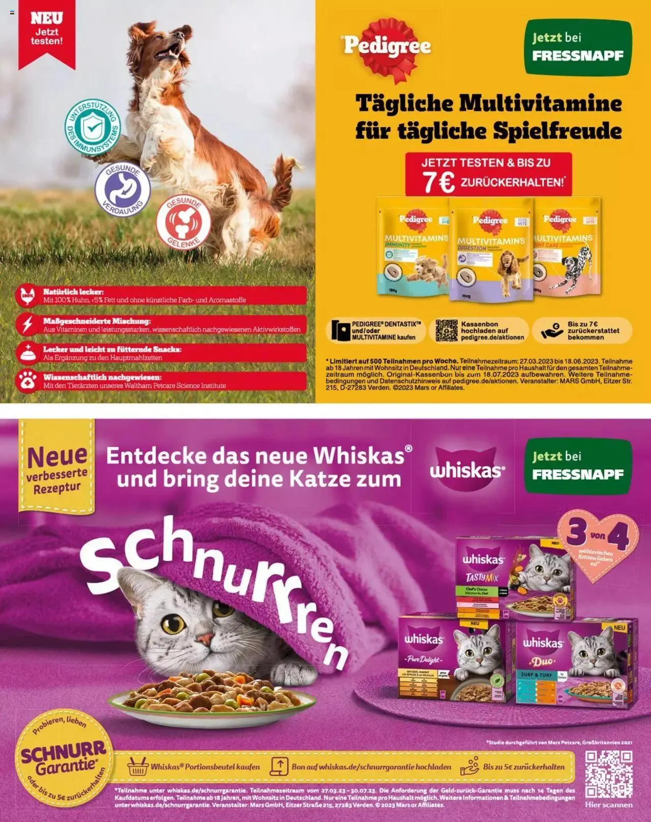 Fressnapf Magazin von 1. Mai bis 31. Dezember 2023 - Prospekt seite  15