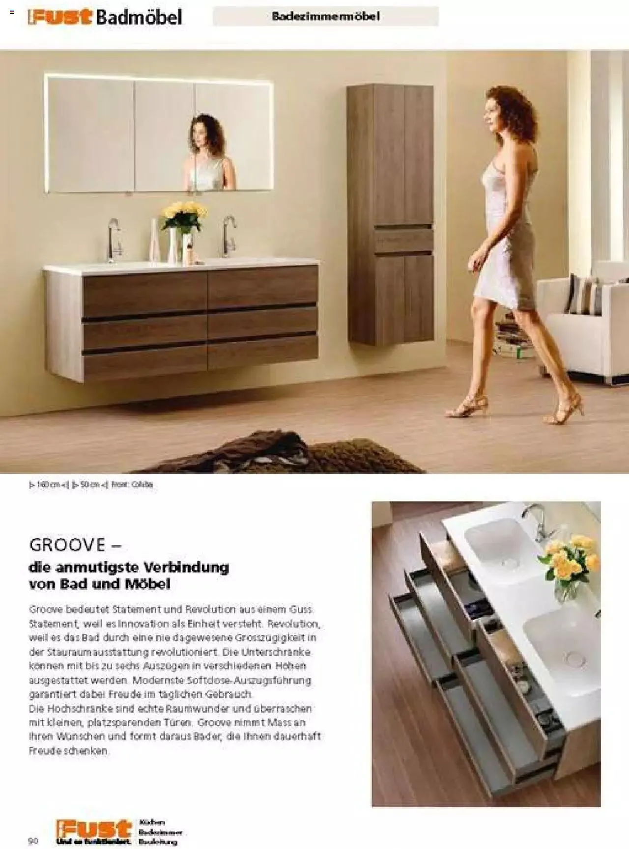 Fust Badezimmermagazin von 17. April bis 31. Dezember 2023 - Prospekt seite 90