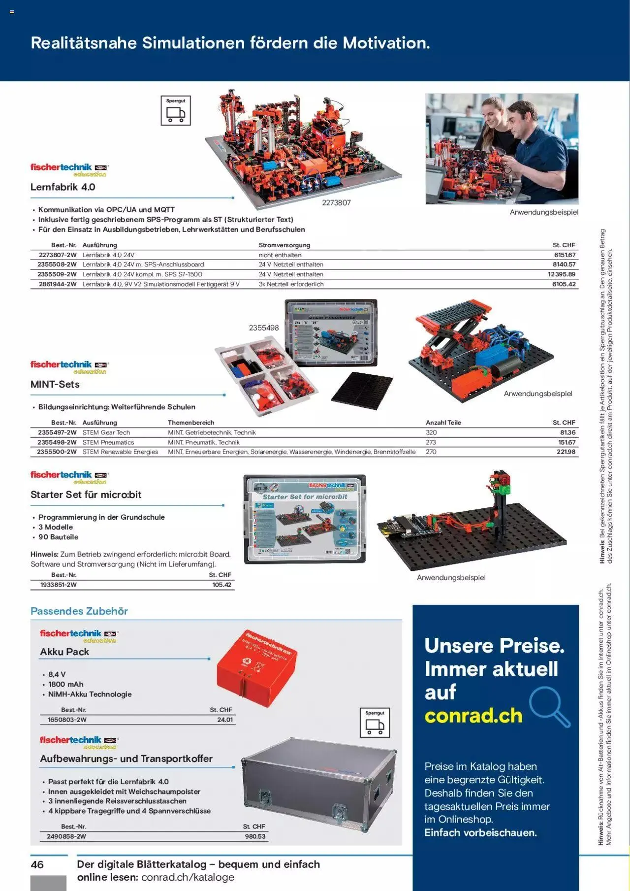 Conrad Aktionen Education von 17. Juni bis 9. Januar 2025 - Prospekt seite  48