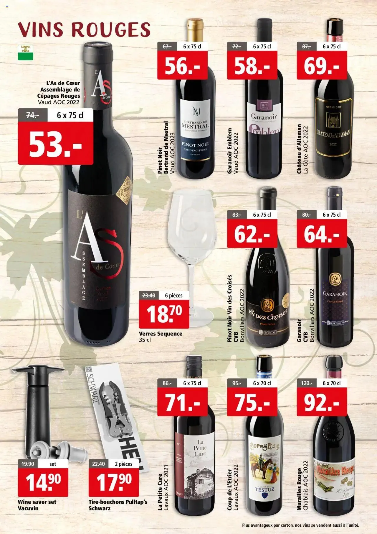 Aligro Aktionen VD Weinfestival - Chavannes von 30. September bis 5. Oktober 2024 - Prospekt seite  2