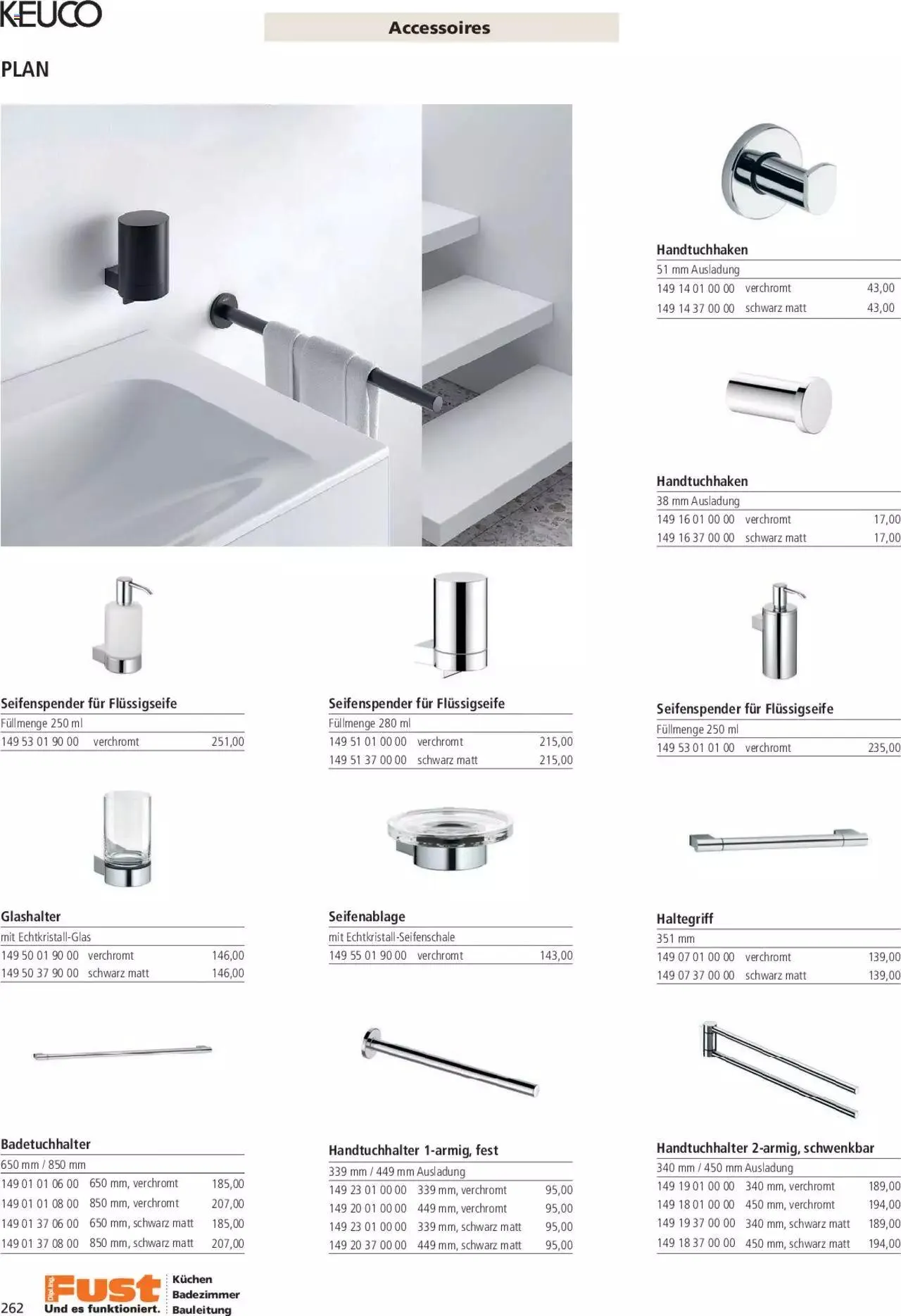 Fust Aktionen Badezimmermagazin von 17. April bis 31. Dezember 2024 - Prospekt seite  262