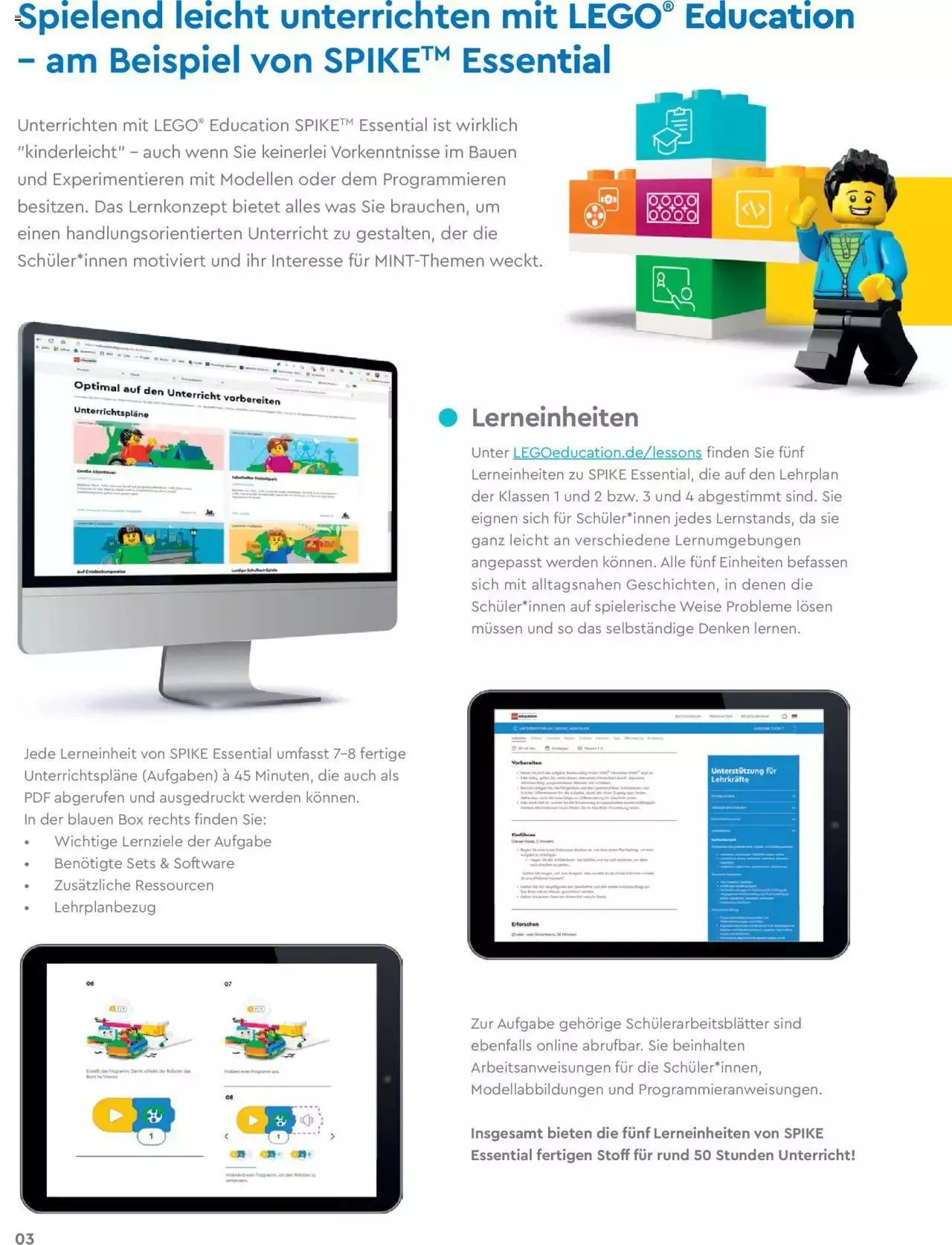 Conrad - Lego Education Lernkonzepte von 1. Januar bis 31. Dezember 2023 - Prospekt seite  4
