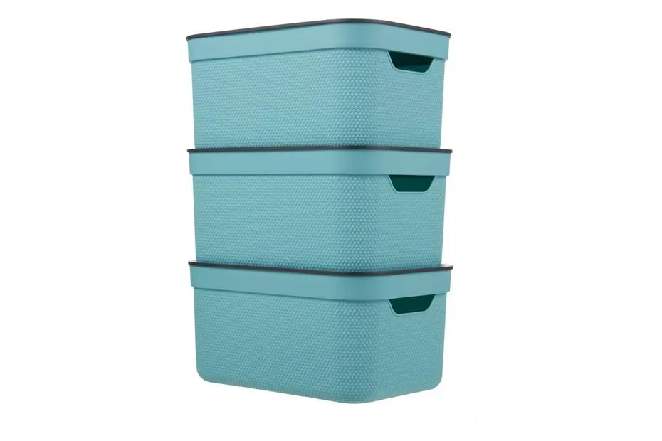 Deko Box Jive Blau | 13 × 18 × 16 | 5 l