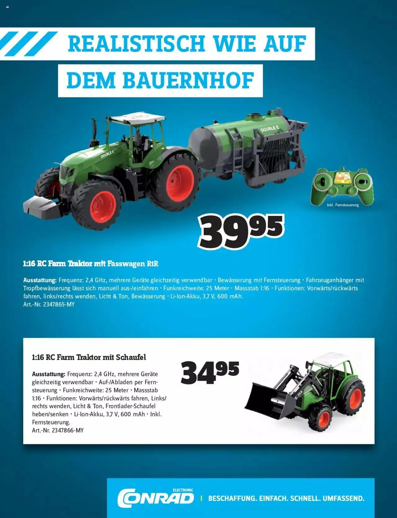 Conrad - Modellbaumagazin 03 / 2022 von 29. September bis 31. Dezember 2023 - Prospekt seite 2