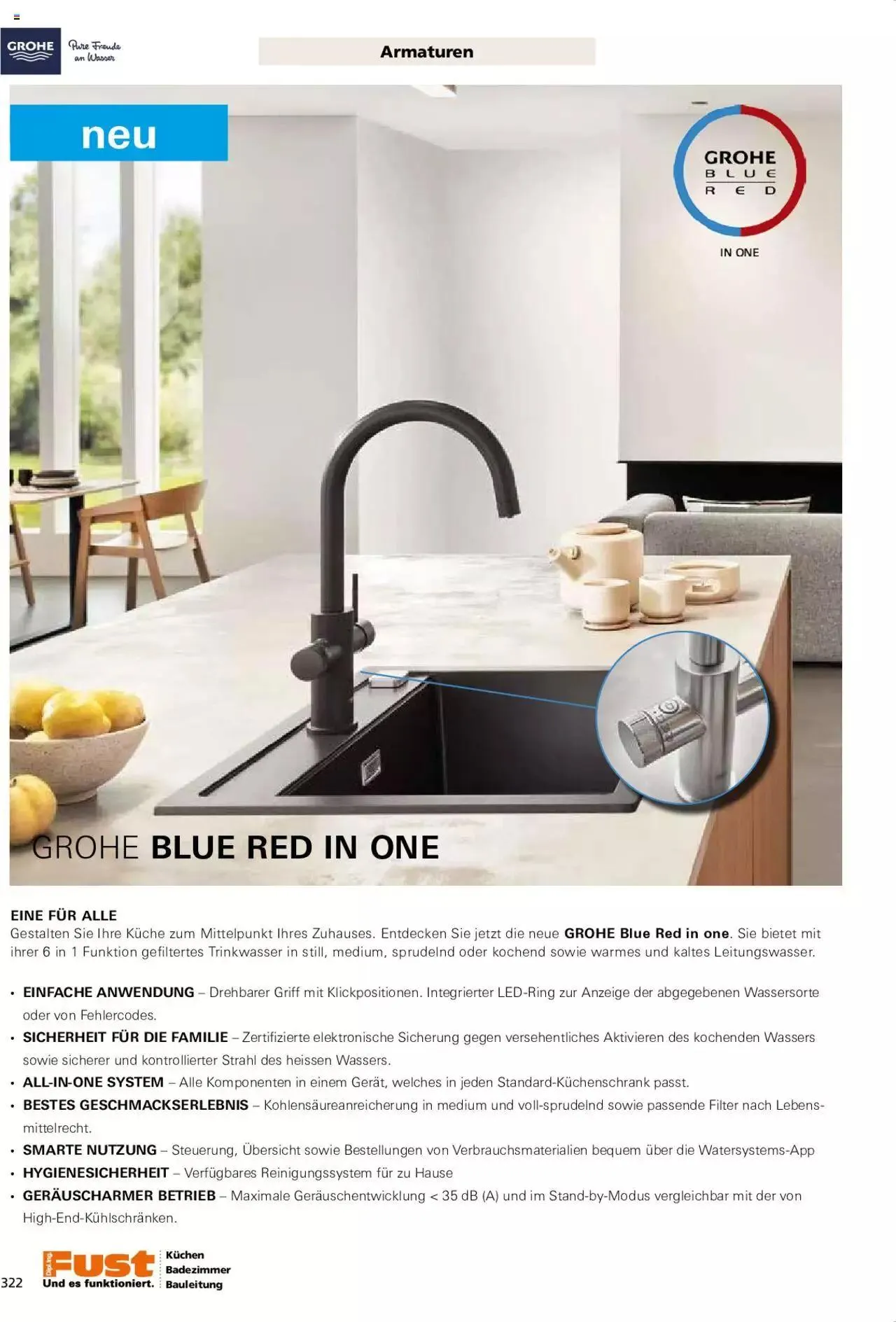 Fust - Küchenmagazin - Riesenauswahl von 22. Februar bis 31. Dezember 2023 - Prospekt seite  322