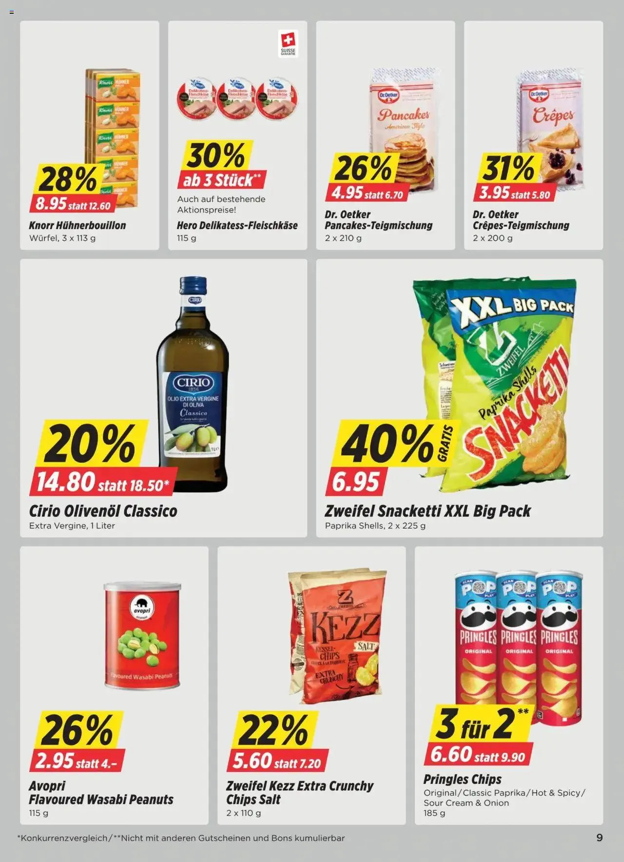 Denner Aktionen von 27. August bis 2. September 2024 - Prospekt seite  9