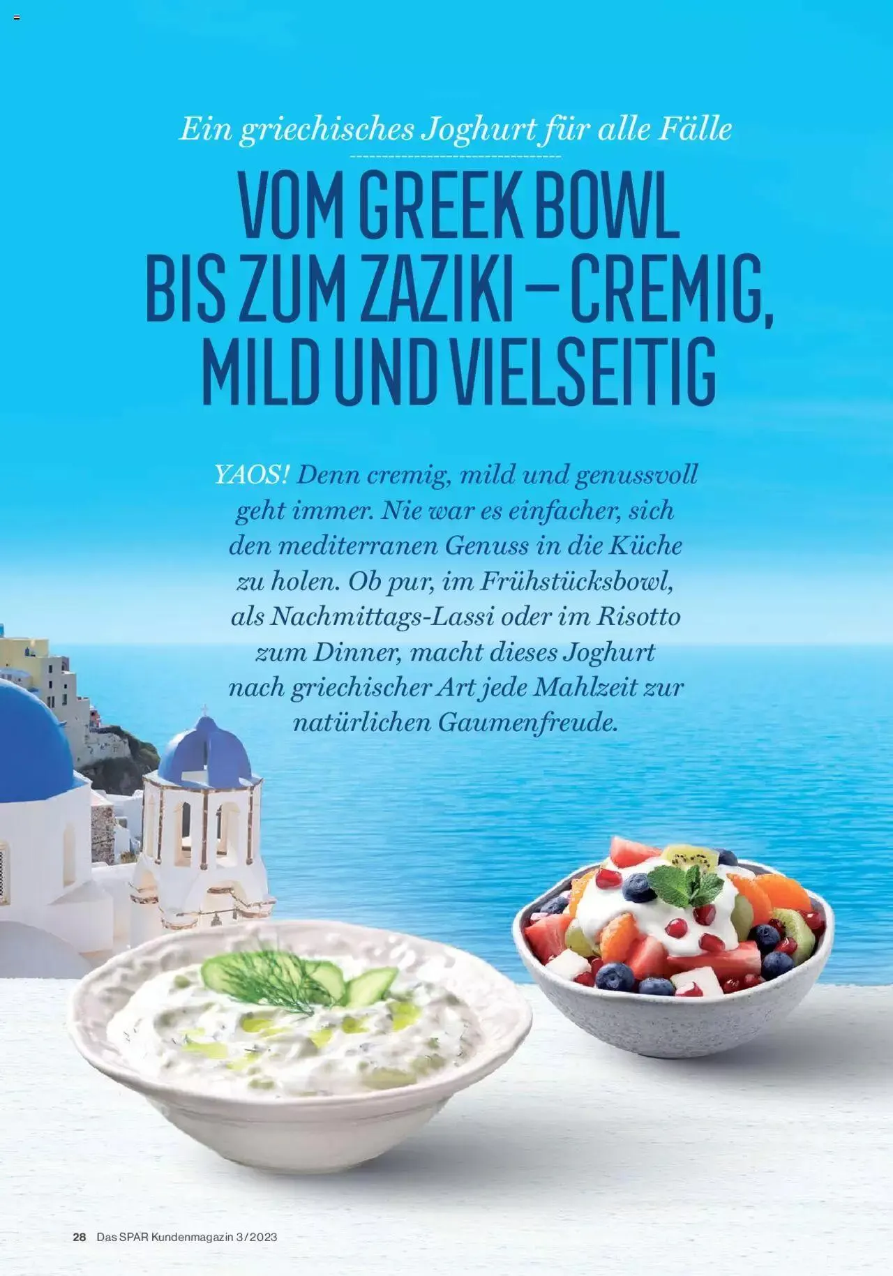 SPAR Kundenmagazin von 22. September bis 31. Dezember 2023 - Prospekt seite  28