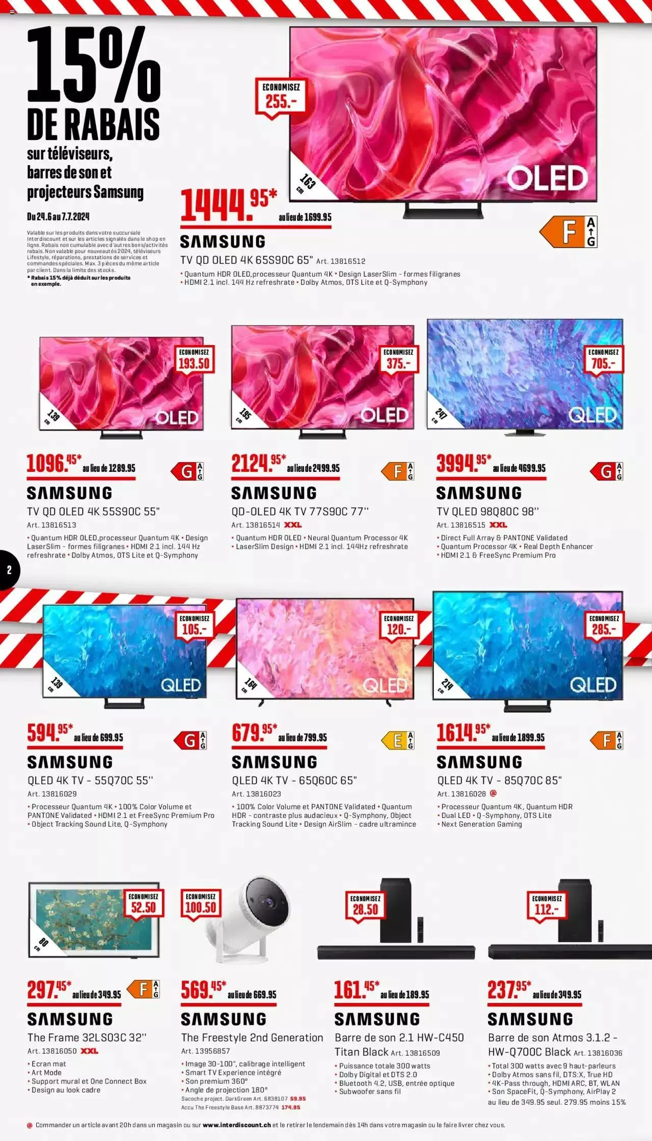 Interdiscount Aktionen FR von 24. Juni bis 7. Juli 2024 - Prospekt seite  2