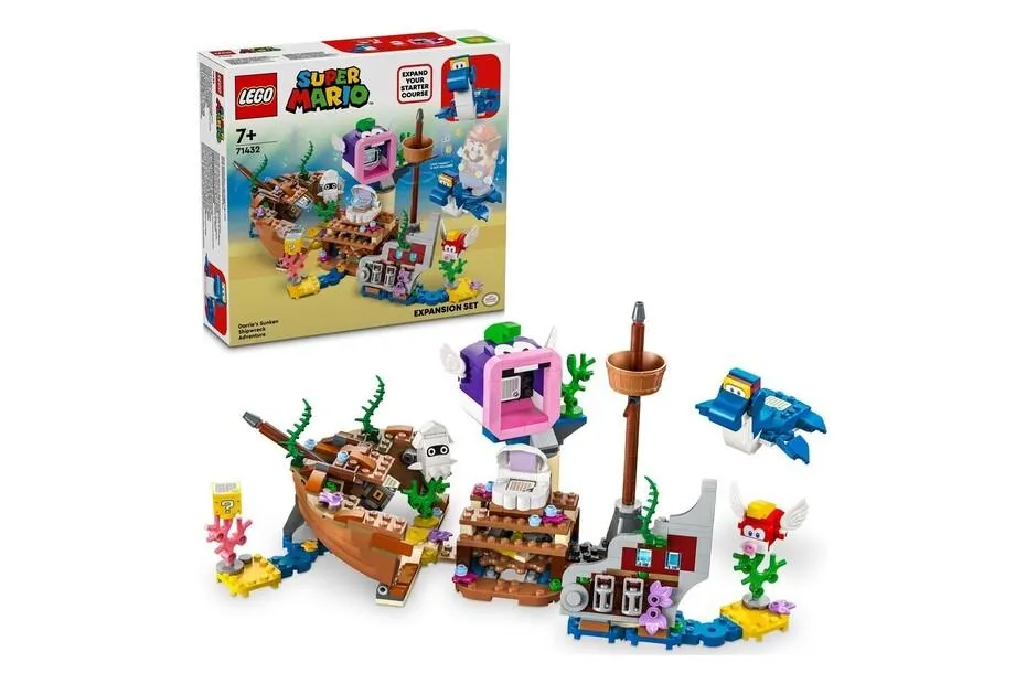 LEGO® Super Mario™ Dorrie und das versunkene Schiff – Erweiterungsset