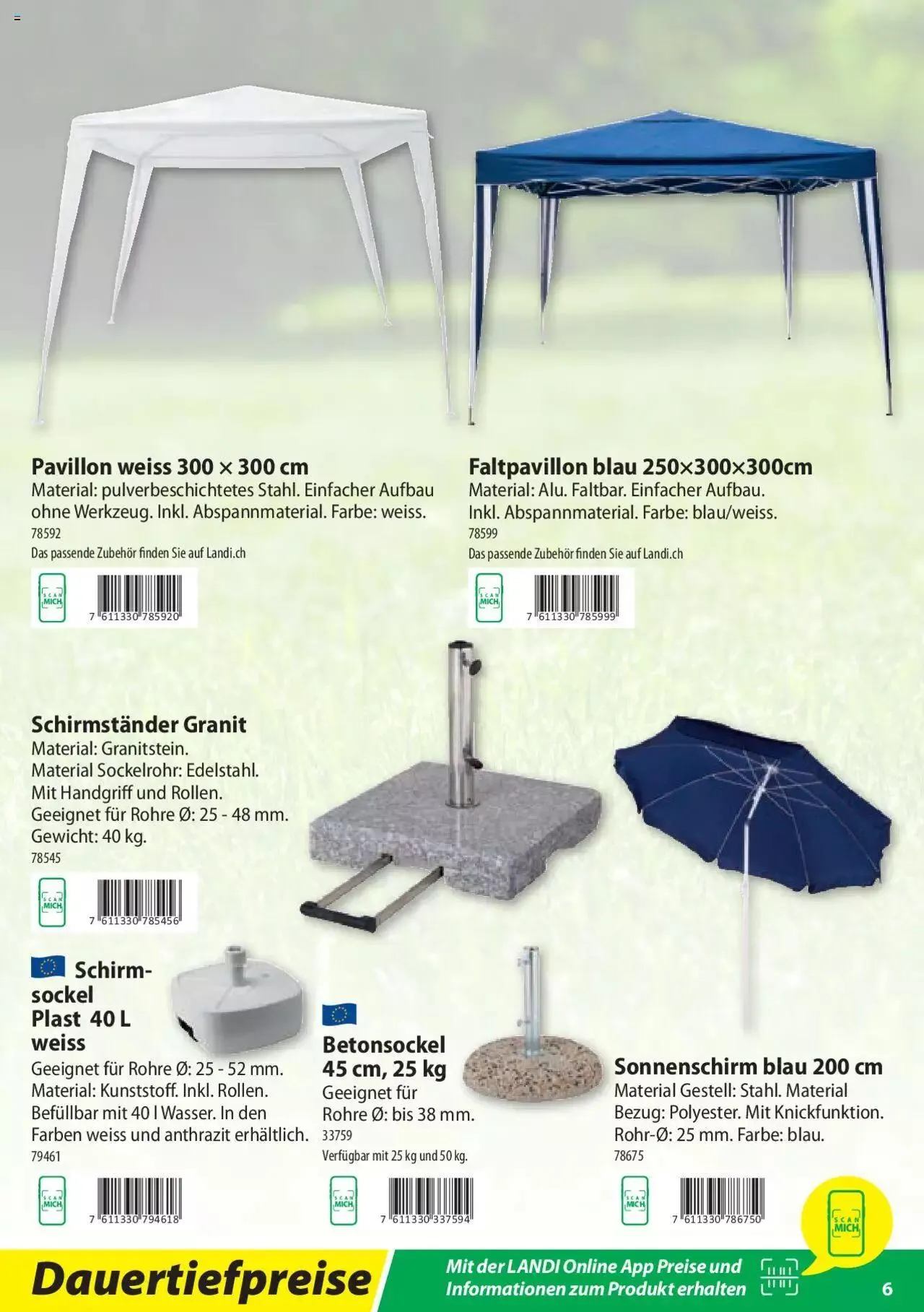Landi Freizeit 2023 von 20. März bis 31. Dezember 2023 - Prospekt seite 6