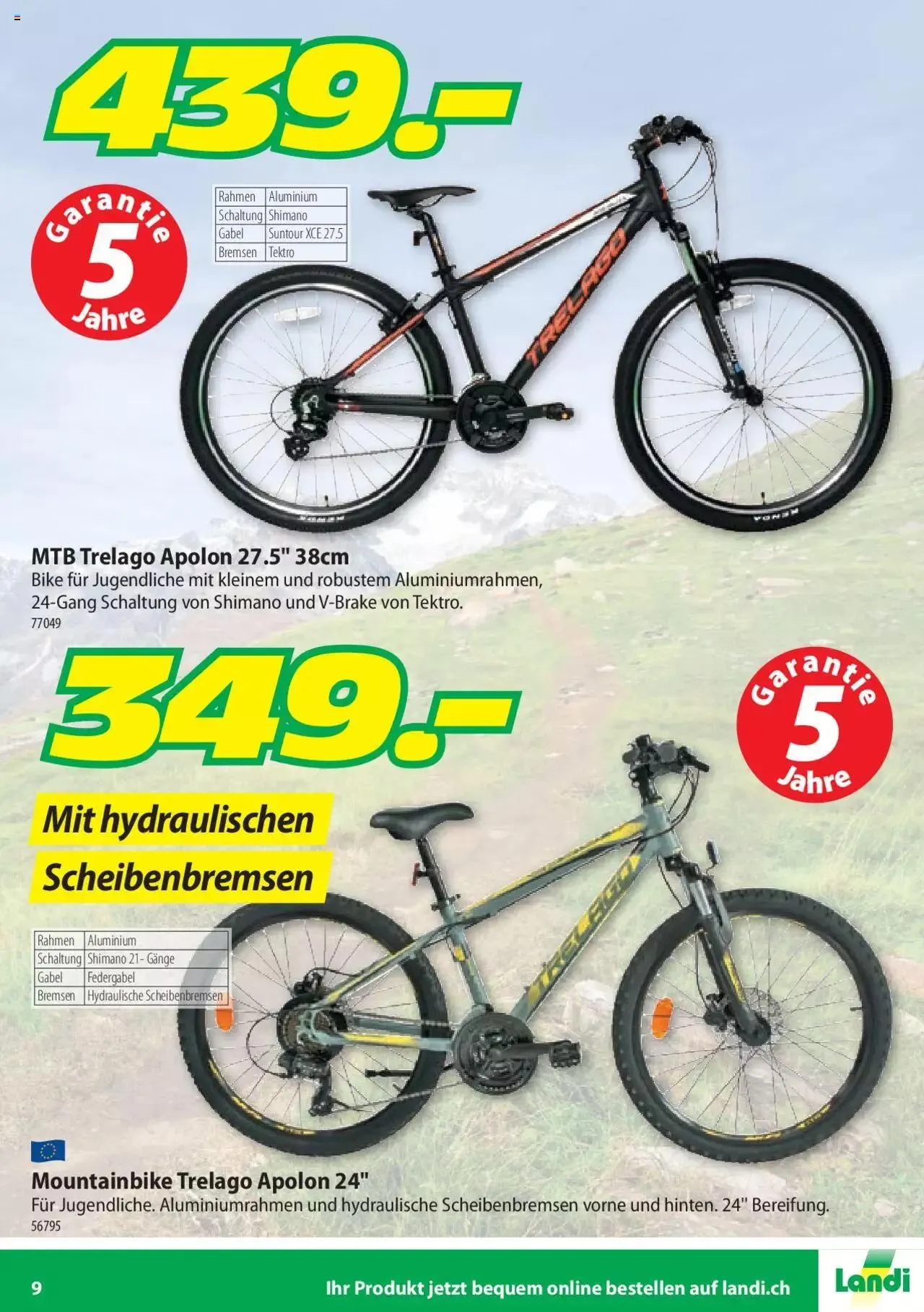 Landi Trelago Vengo 2023 von 17. März bis 31. Dezember 2023 - Prospekt seite  9