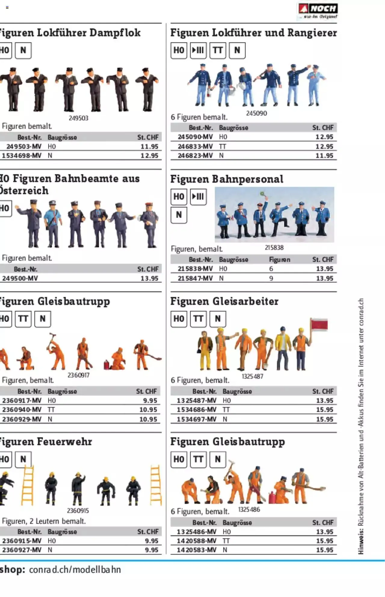 Conrad - Modellbahn Katalog 2022/23 von 5. September bis 31. Dezember 2023 - Prospekt seite  352