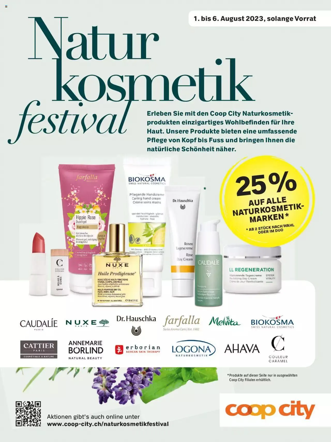 Coop Aktionen Beauty & Life von 1. August bis 31. Dezember 2023 - Prospekt seite 16