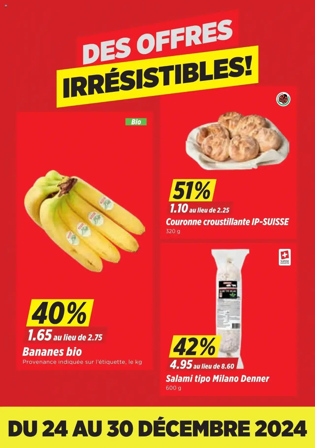 Denner Nos offres pour l’ouverture von 16. Oktober bis 11. Januar 2025 - Prospekt seite  5