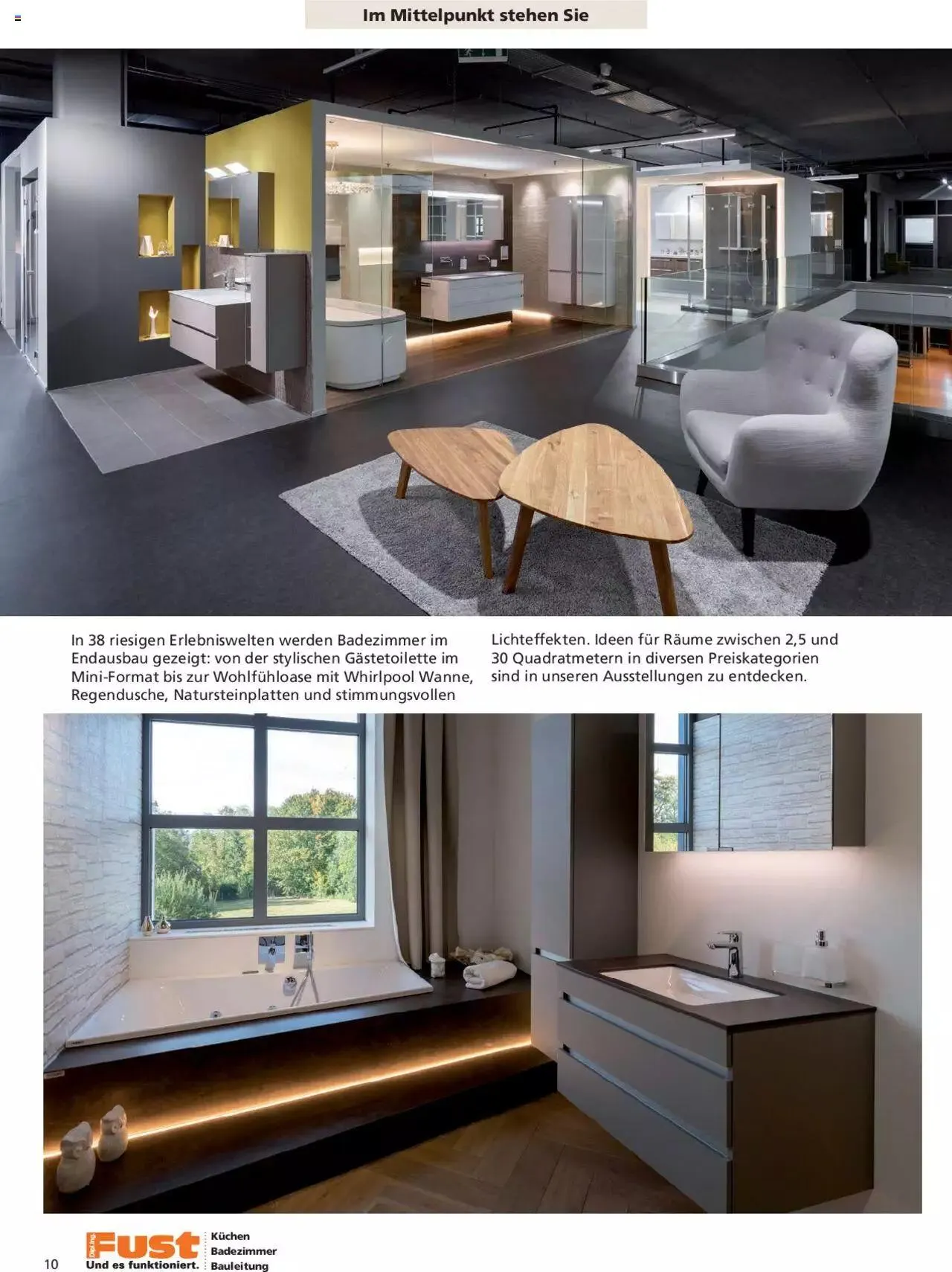 Fust Aktionen Badezimmermagazin von 17. April bis 31. Dezember 2024 - Prospekt seite  10