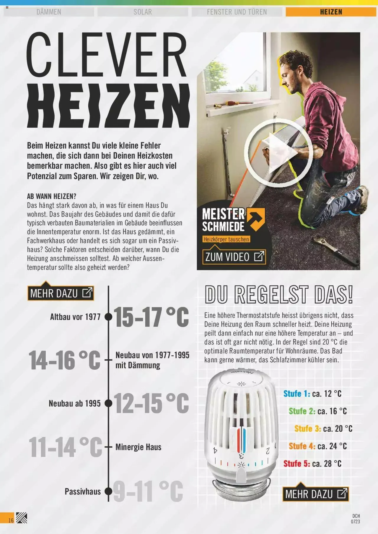 Hornbach Aktionen von 16. August bis 31. Dezember 2023 - Prospekt seite  16
