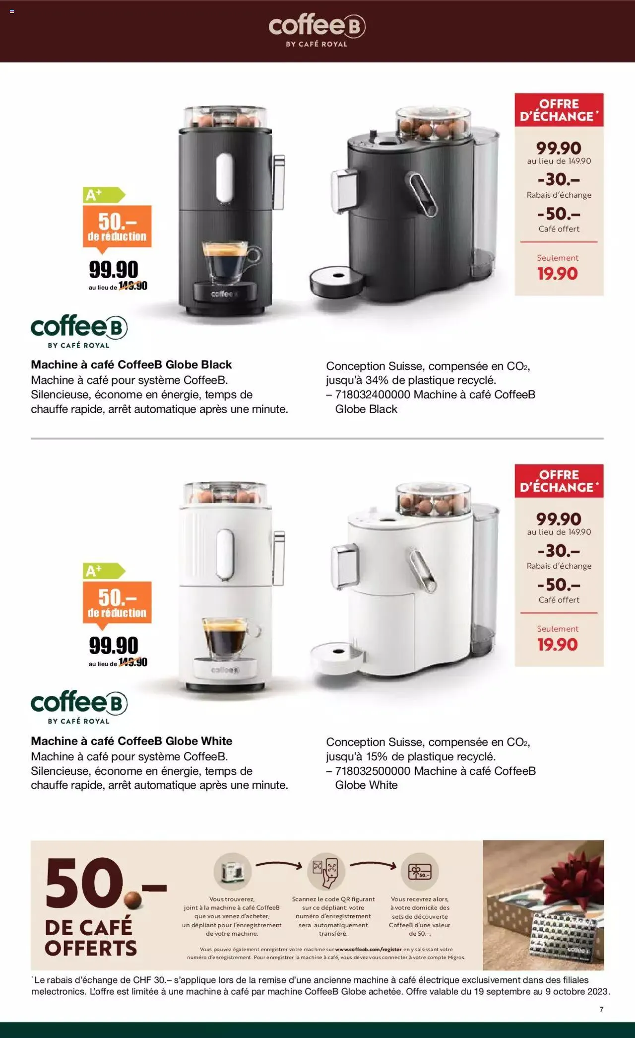 Melectronics - Prospectus von 19. September bis 9. Oktober 2023 - Prospekt seite  7